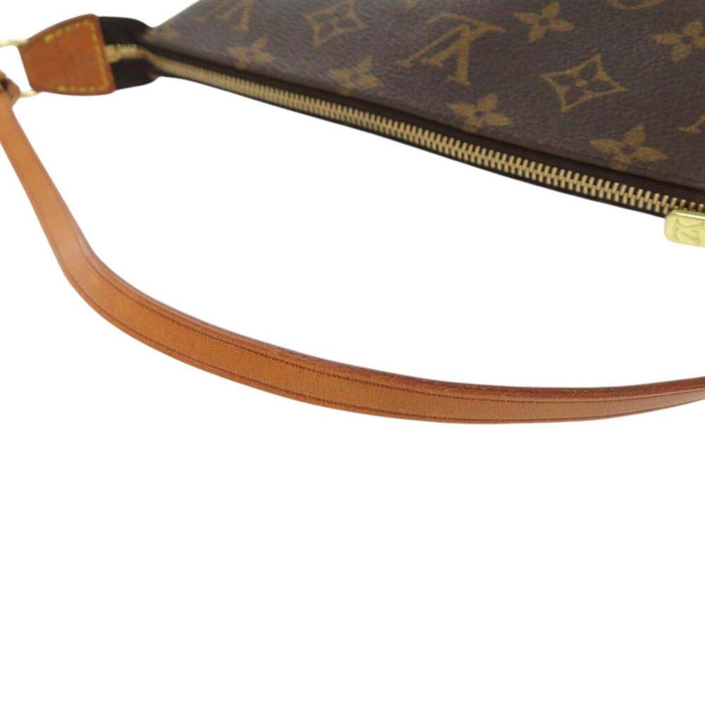 LOUIS VUITTON Authentic Brown Monogram Pochette Pouch - Picture 5 of 8